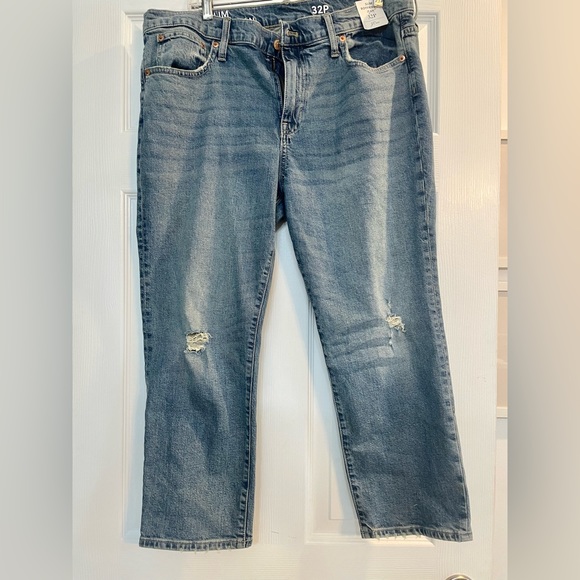 NWT J. Crew Slim Boyfriend Jean Tinted Indigo Blue Wash - Picture 3 of 6